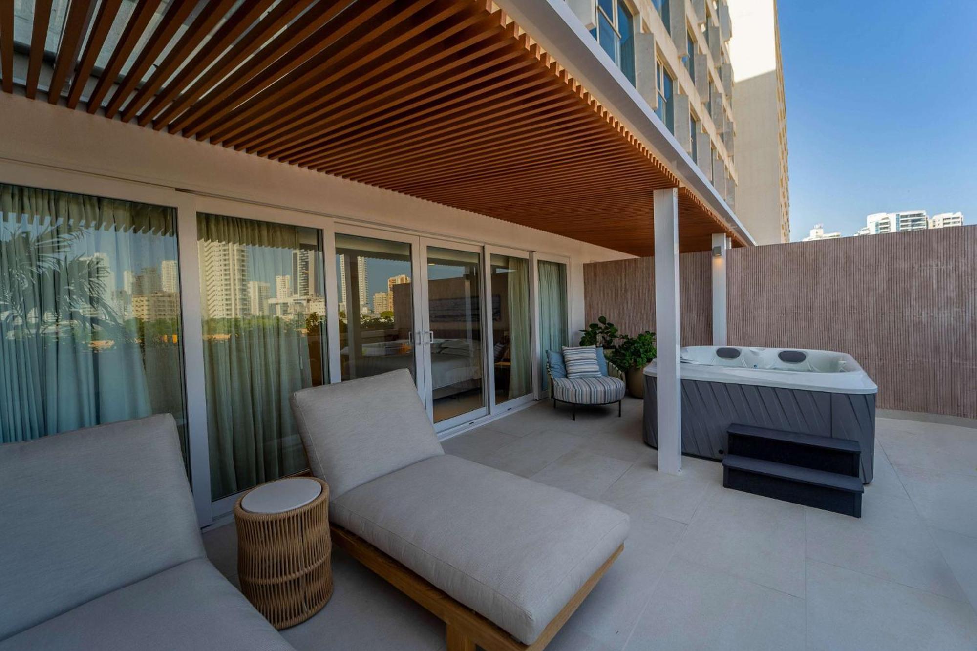 Hilton Cartagena Hotel Exterior foto